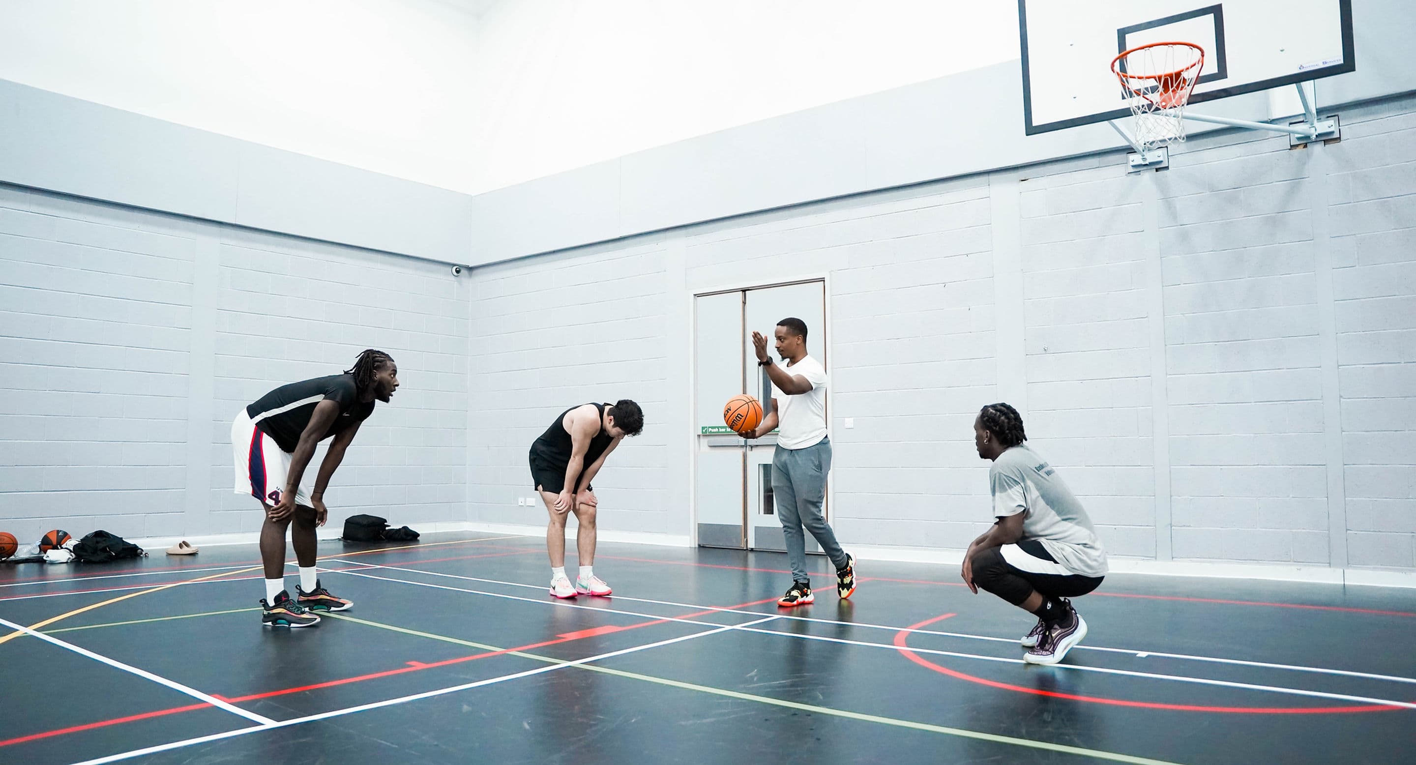 Basketball court — Transition XL Academy